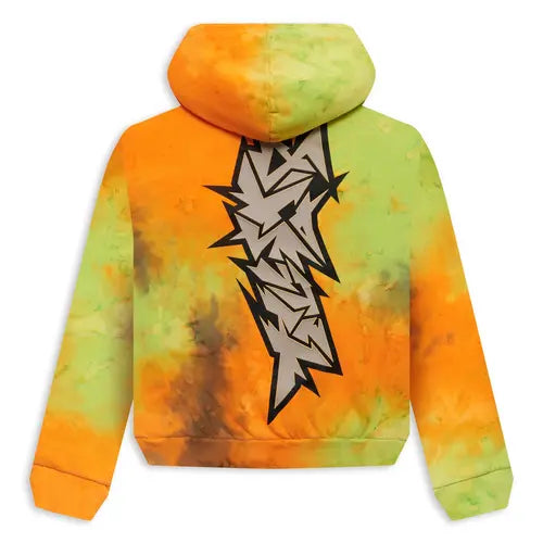 Orange Halloween Vomit Hoodie