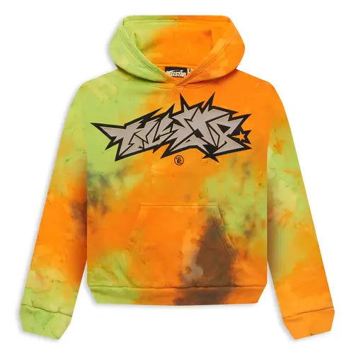 Orange Halloween Vomit Hoodie