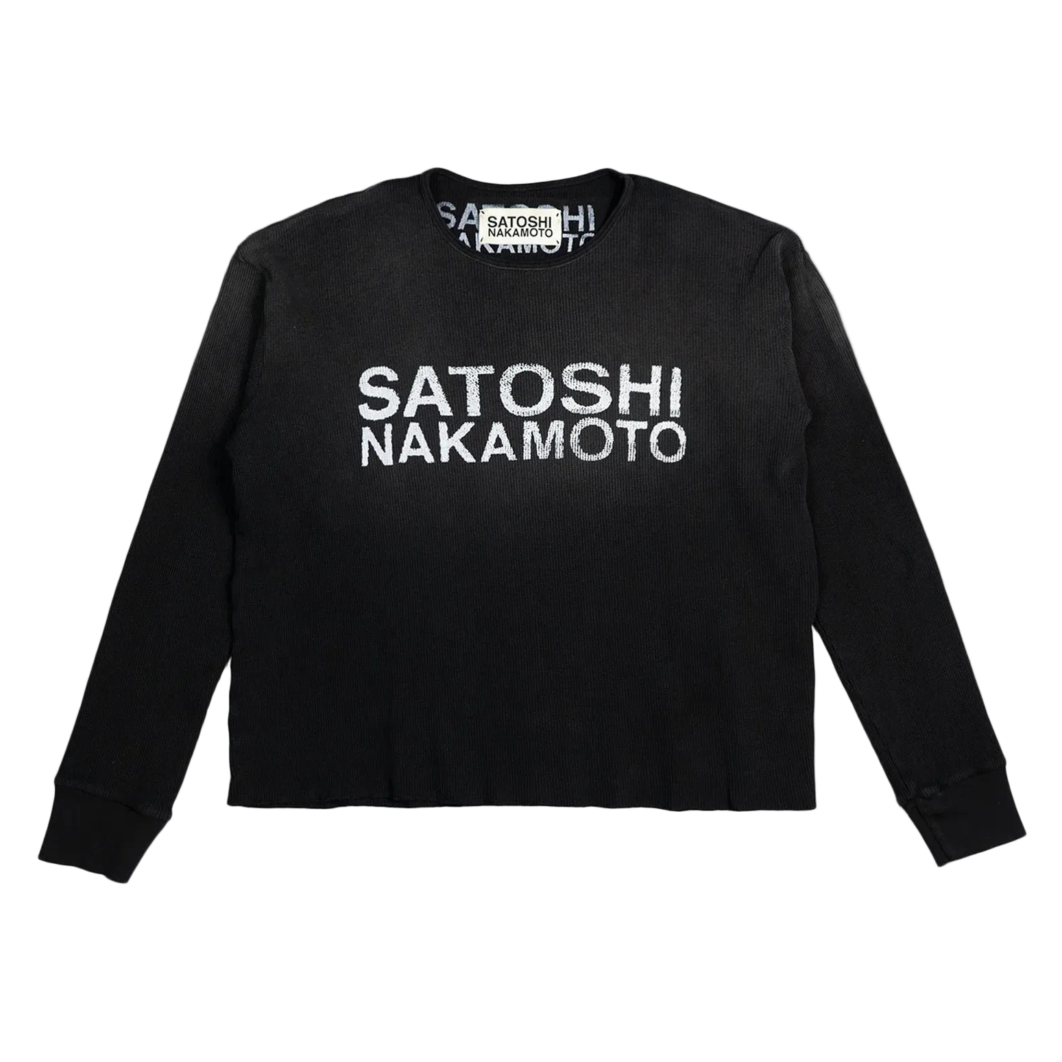 Logo Thermal T-Shirt Black