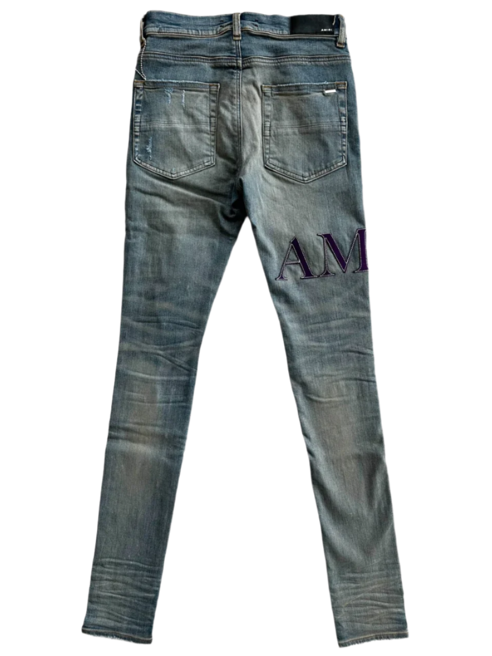 Serif Purple Logo Jeans Clay Indigo