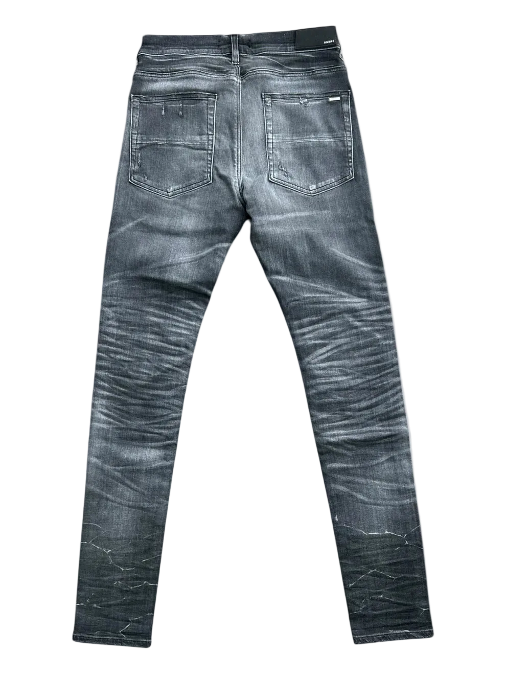 Storm Grey & Blue Patch MX1 Jeans