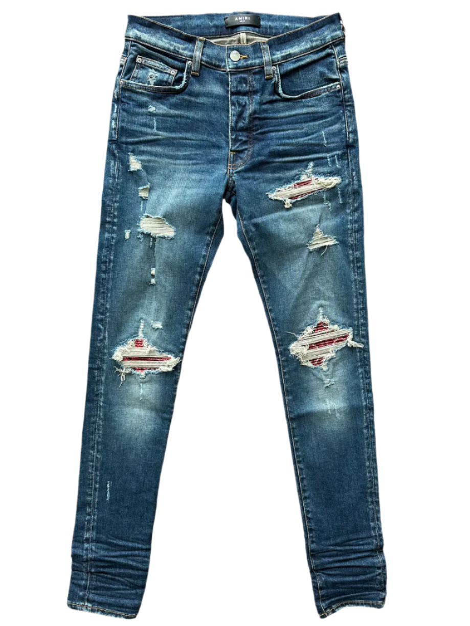 MX1 Red Bandana Denim "Deep Classic"
