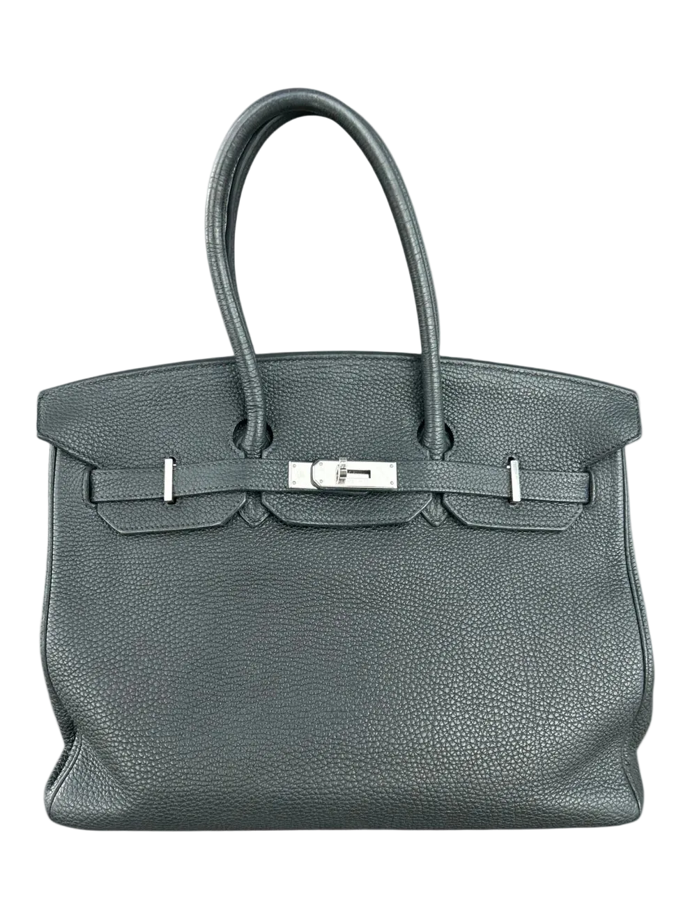 Black Togo & Palladium Hardware Birkin 35