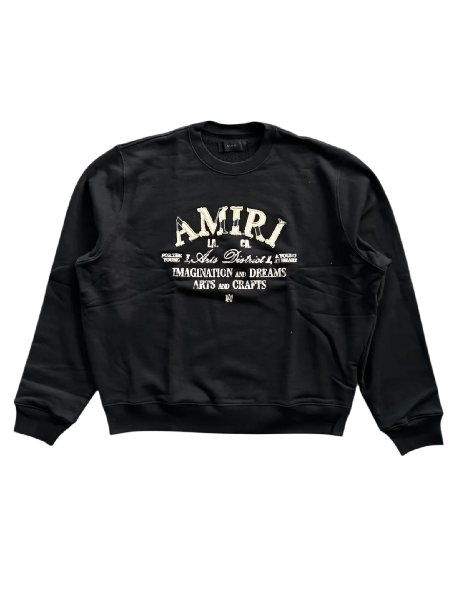 Black & White Arts District Embroidered Sweater