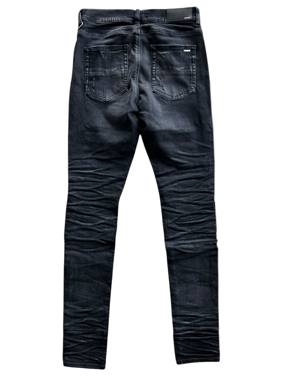 Faded Black Camouflage Bandana Patch Thrasher Jeans