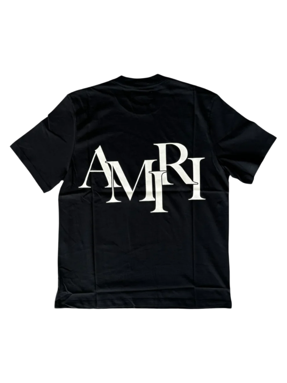 Black & White Staggered Logo T-Shirt