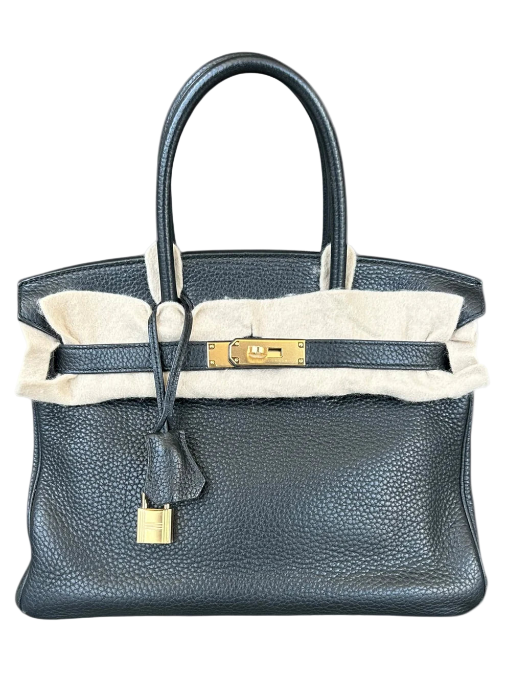Black Togo Birkin 30
