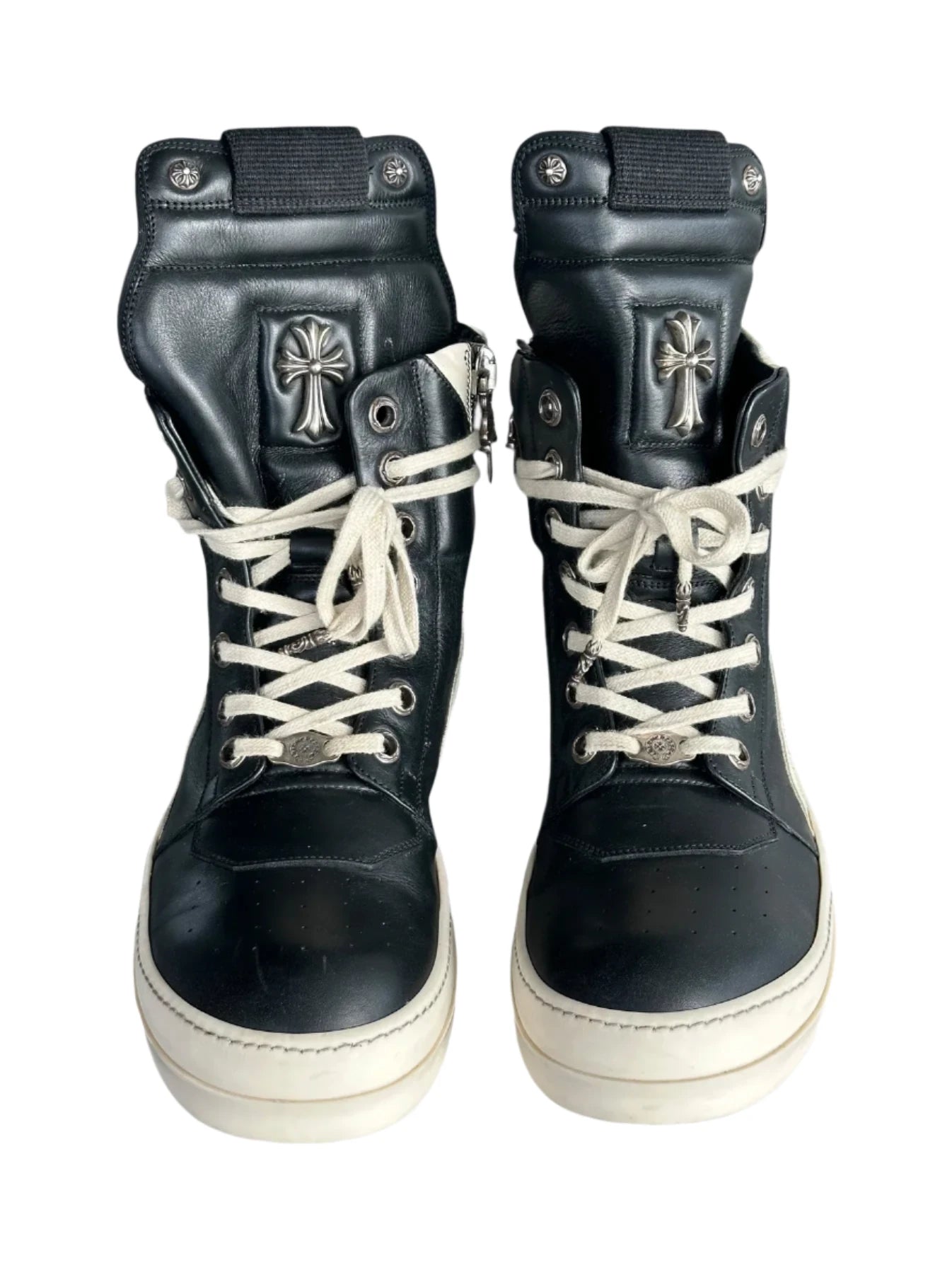 Chrome Hearts Rick Owen Geobaskets Black