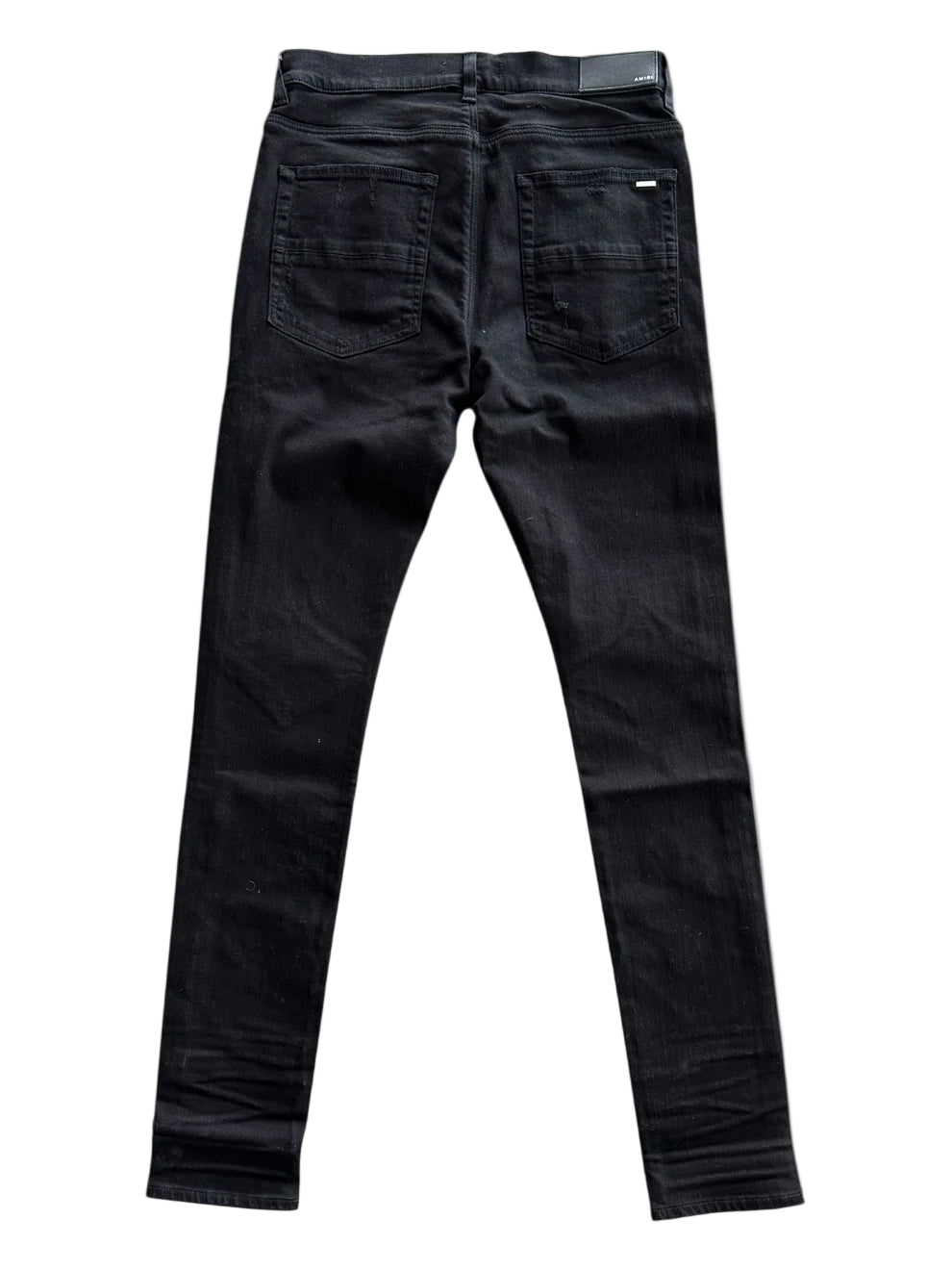 Black & Multicolor Paisley Patch MX1 Jeans