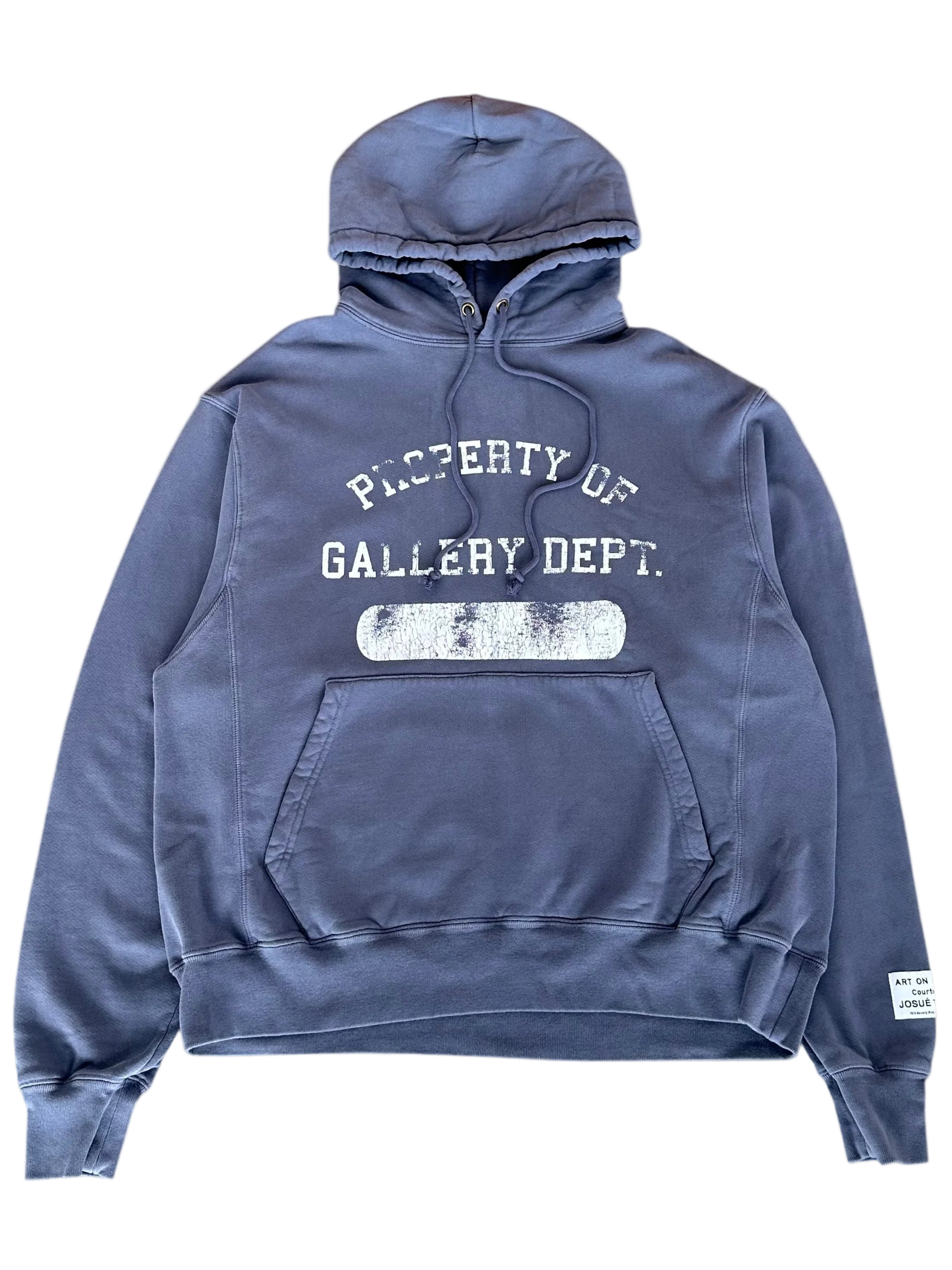 Dept Navy & White Property Of Logo Hoodie