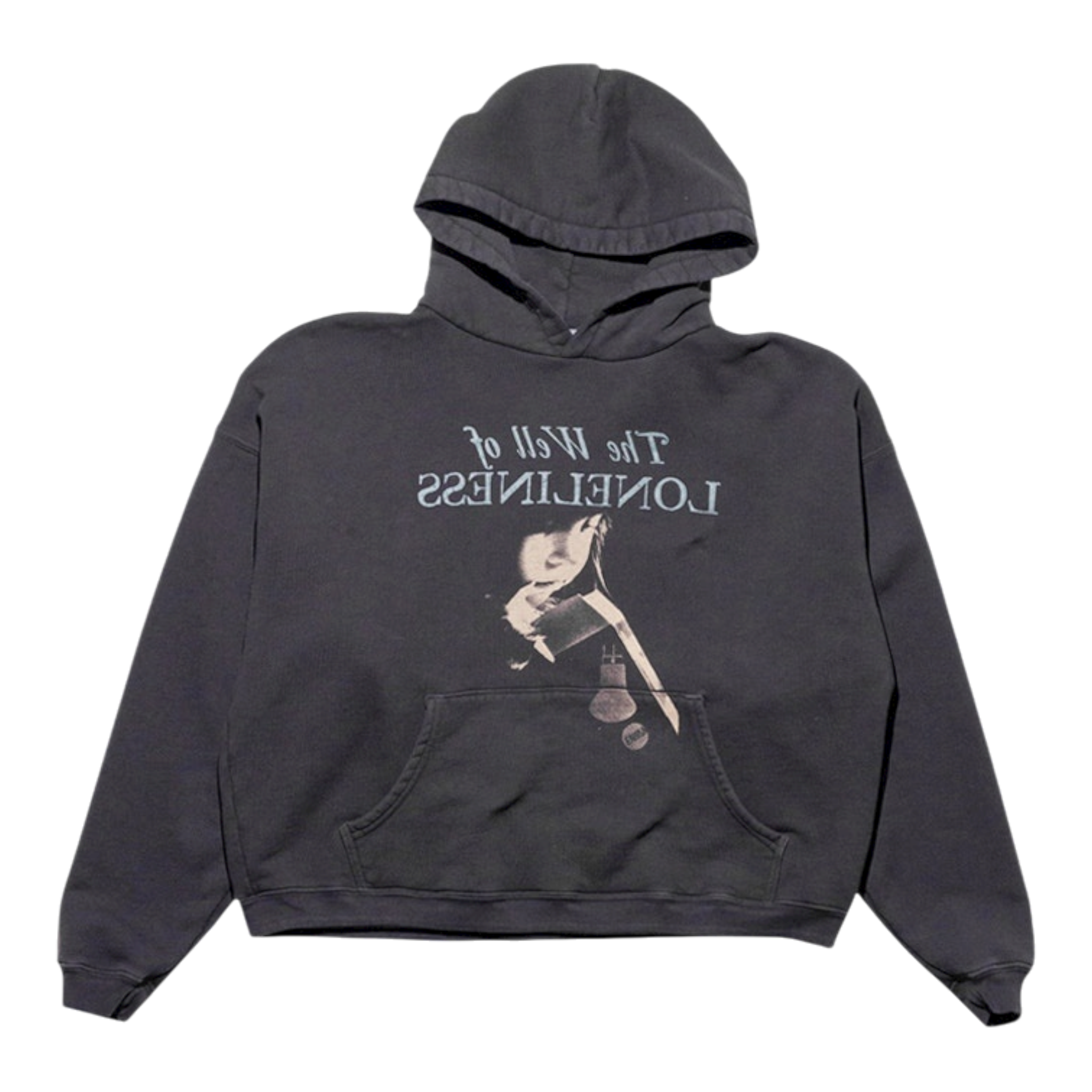 Well of Loneliness Printed Cotton-Jersey Hoodie