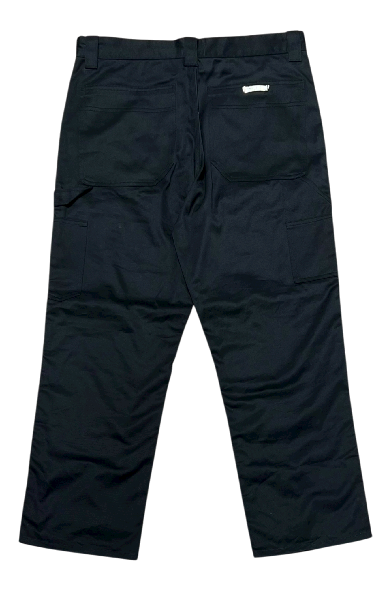 Double Knee Black Carpenter Pants