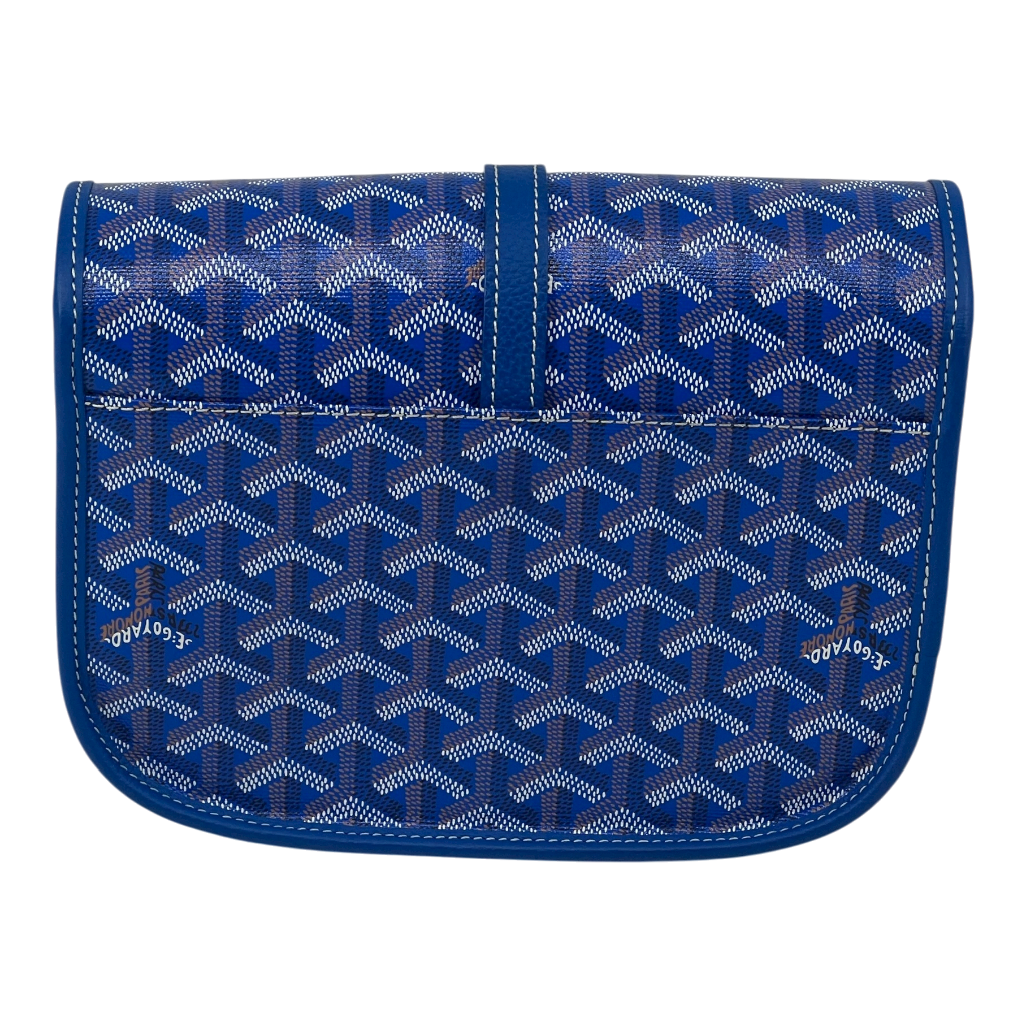 Blue Belvedere Messenger Bag