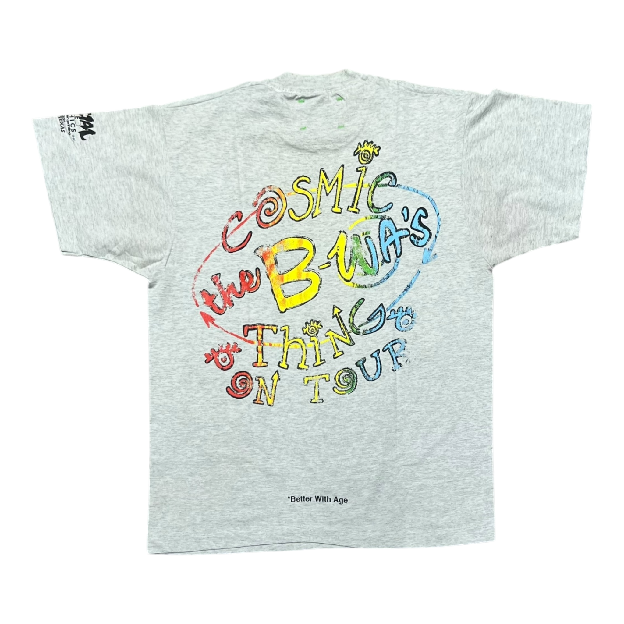 Cosmic Vintage Tee Live In To Concert Champions Grey