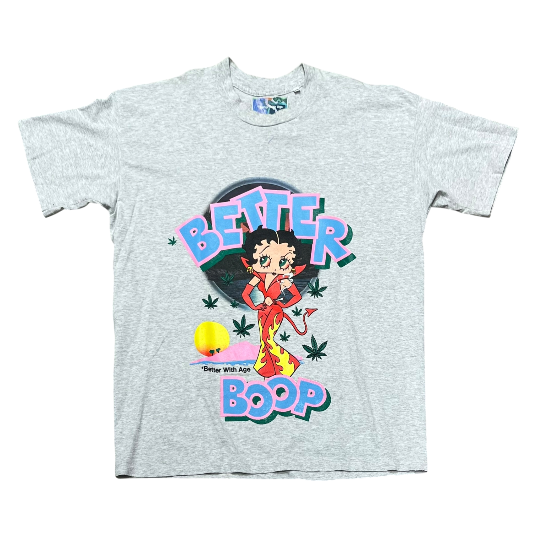 BWA Betty Boop Tee Heather Grey