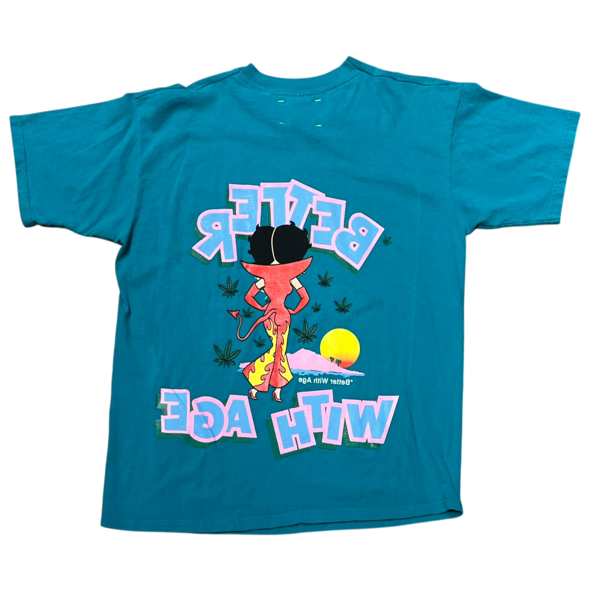 Betty Boop Vintage Turquoise Tee
