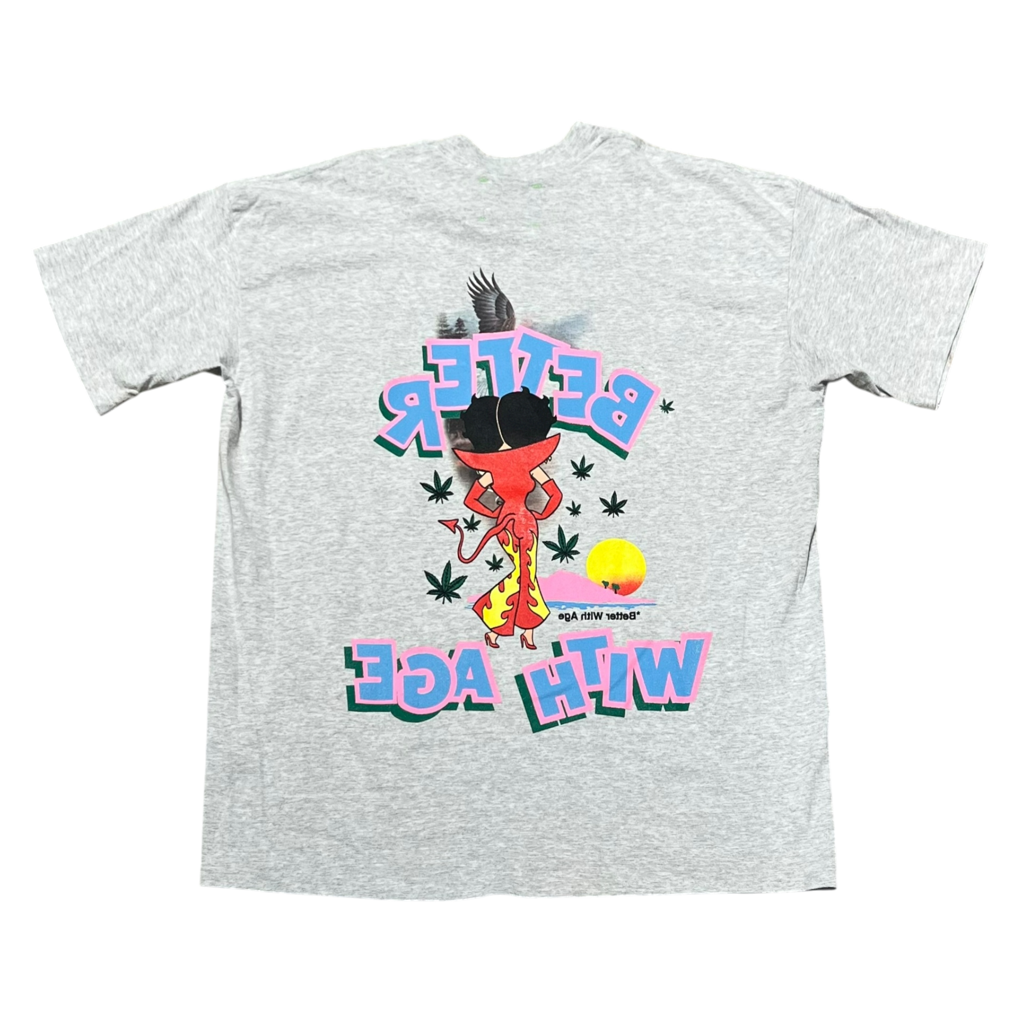 BWA Betty Boop Tee Heather Grey