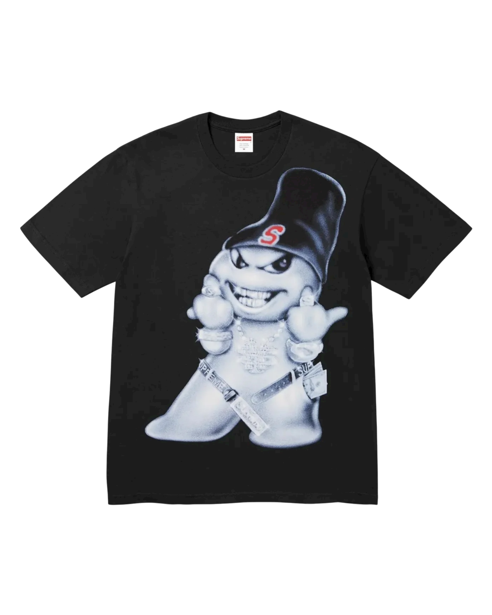 Snowman Tee Black