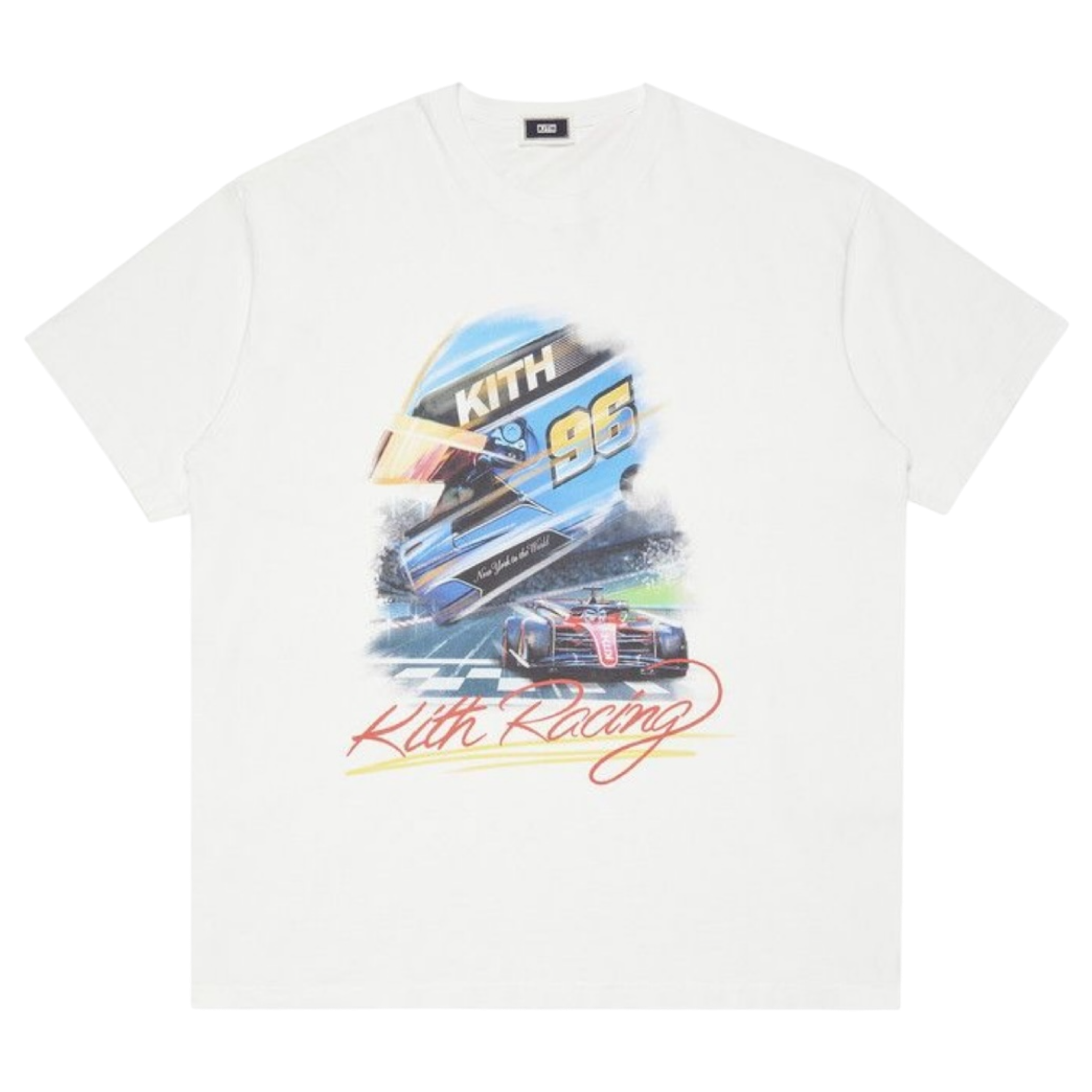 F1 White Vintage White Tee