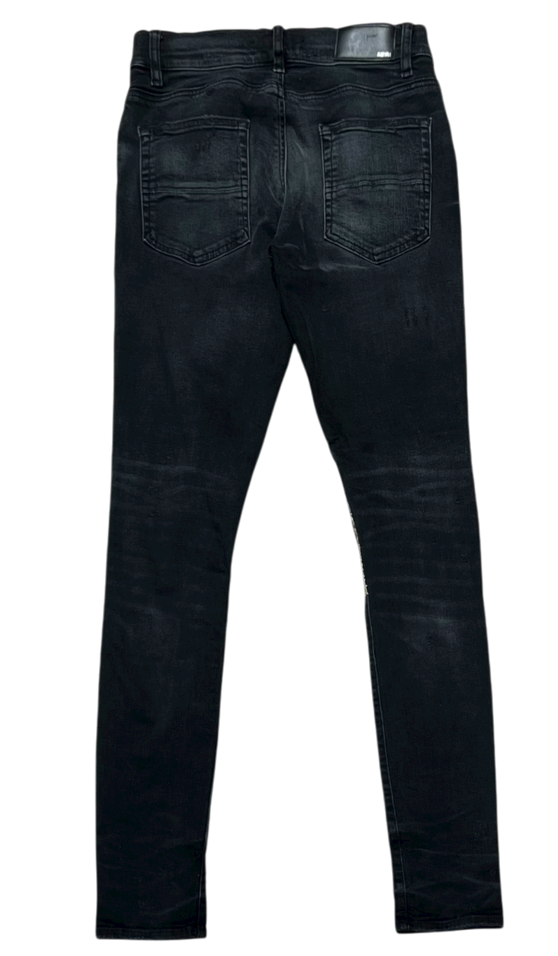 Art Patch Patchwork Jeans Aged Black
