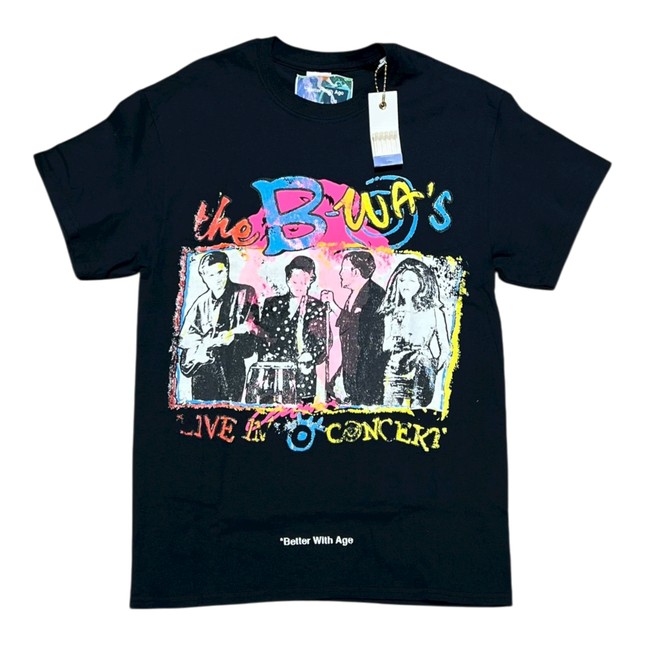 Cosmic Vintage Tee Live In To Concert Navy