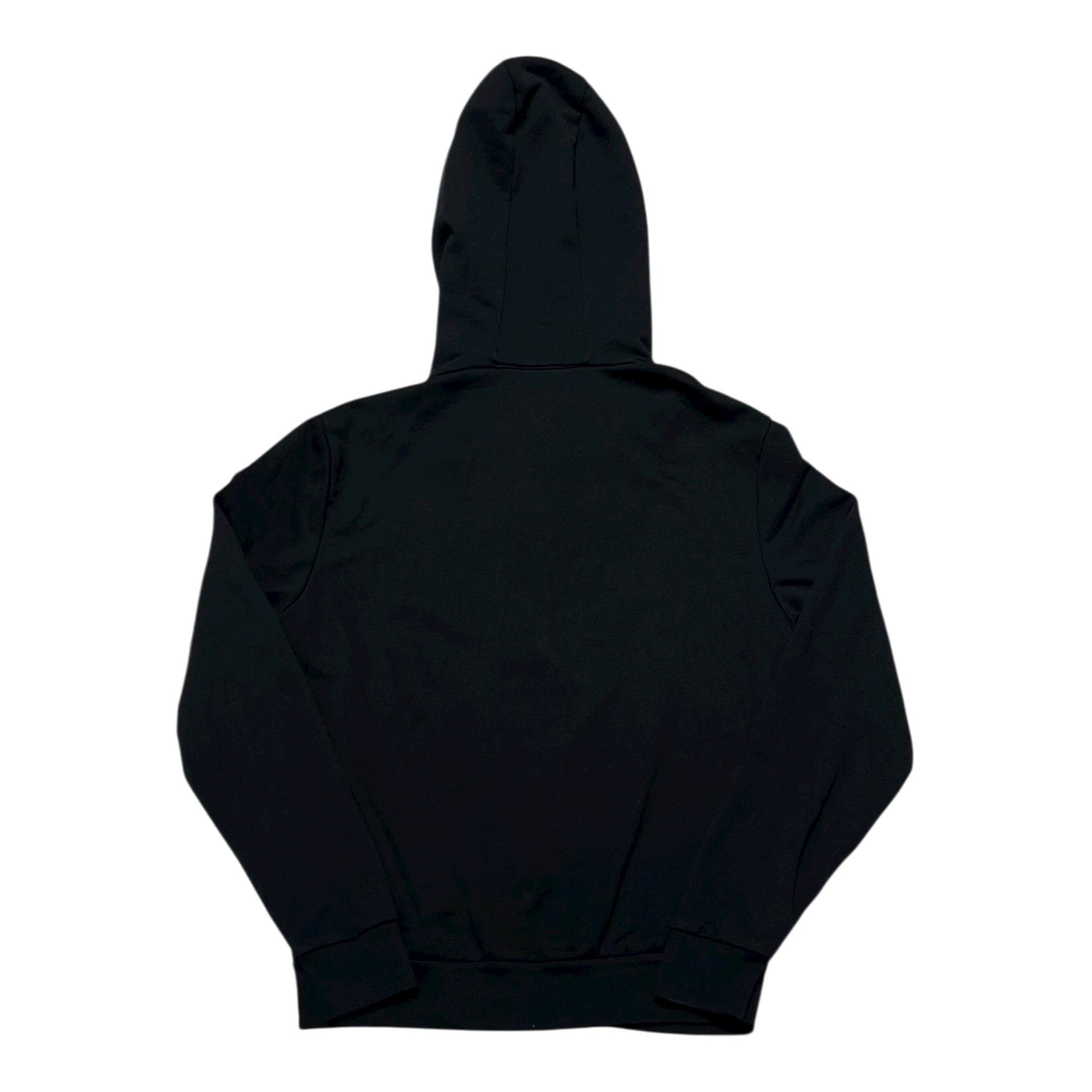 Black Zip Up Logo Hoodie