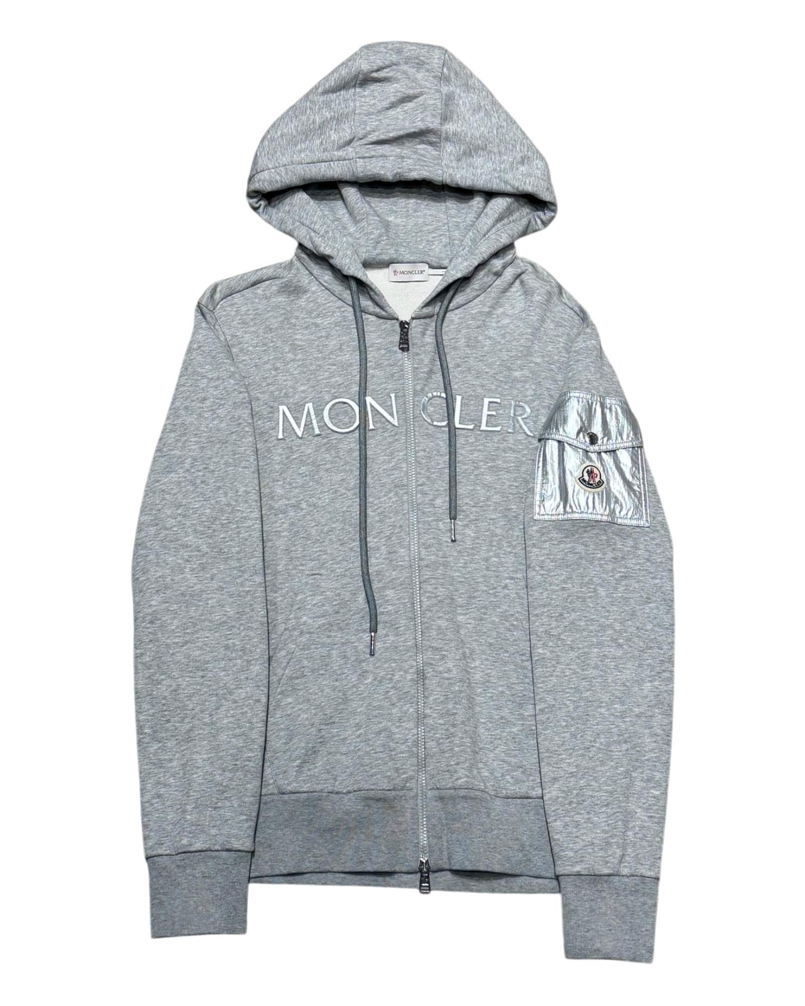 Spellout Zip Up Hoodie