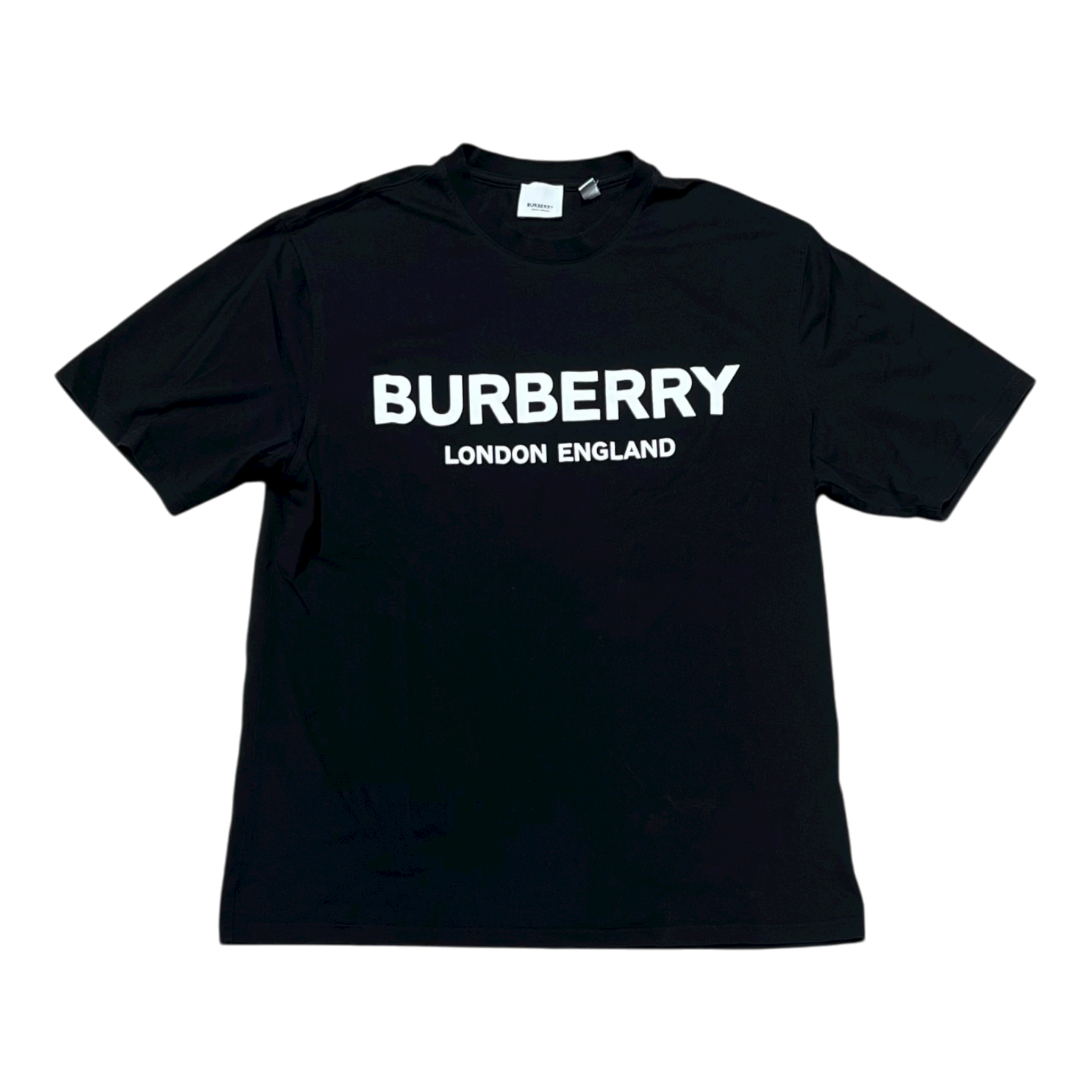 Logo Print T-shirt Black