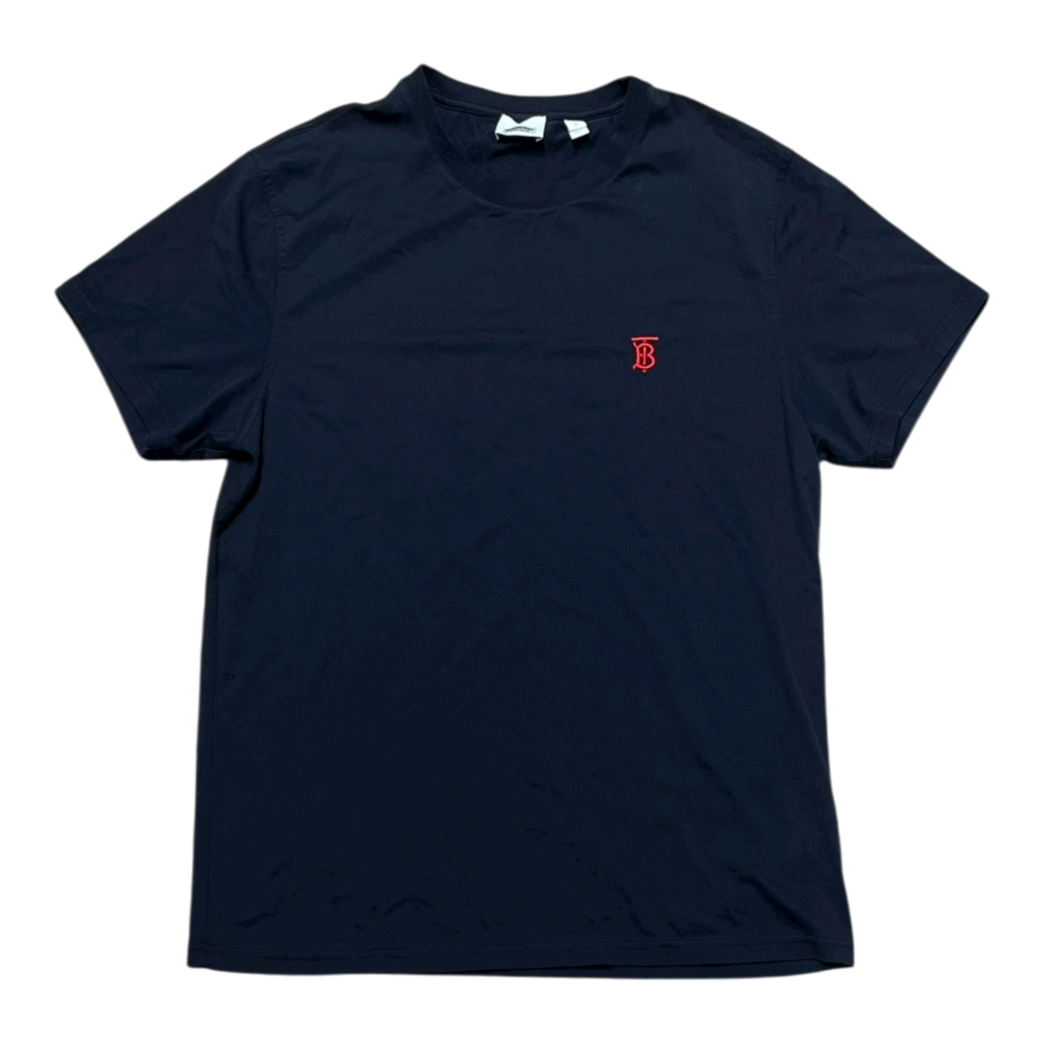 Navy Monogram Motif T-Shirt