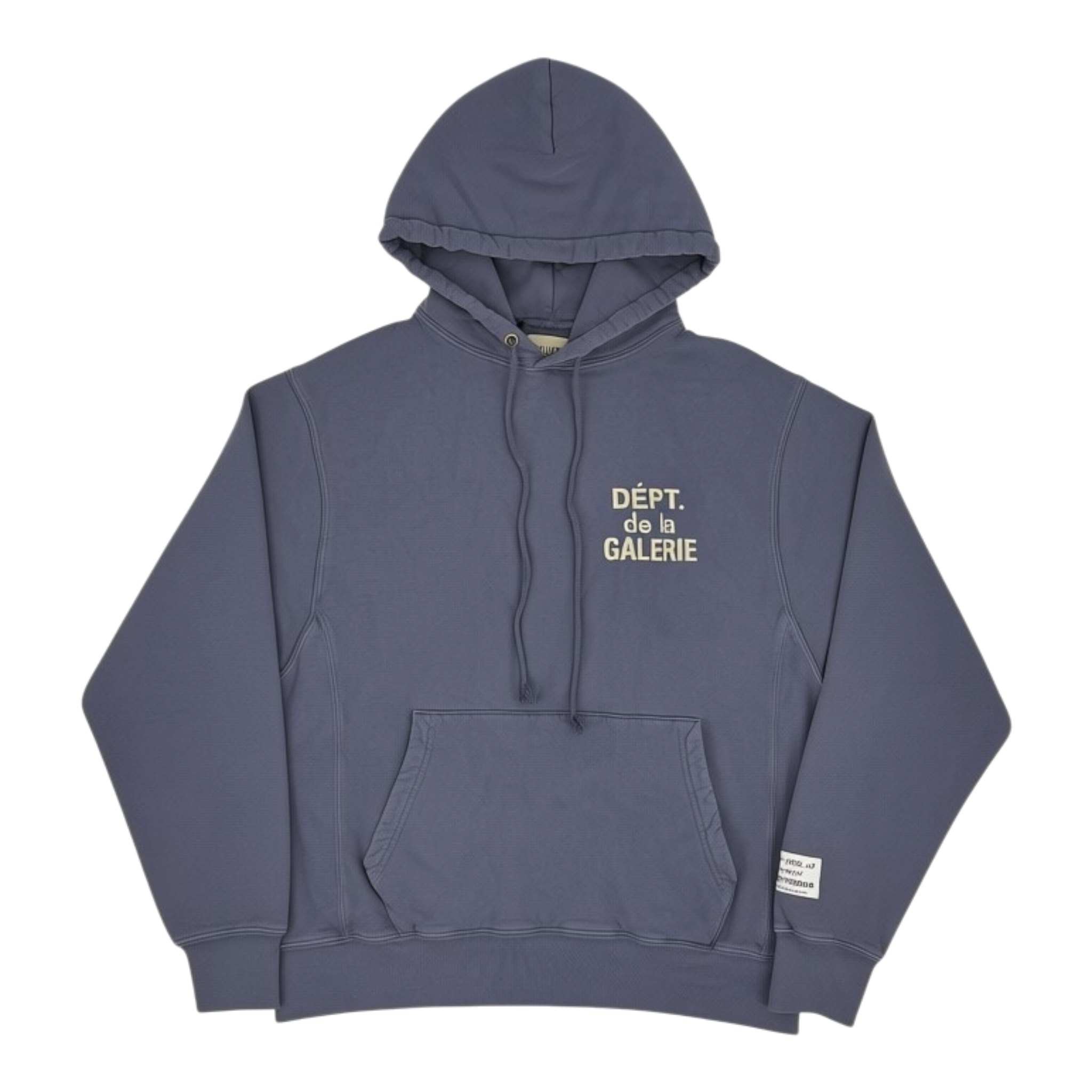 French Logo Vintage Hoodie 'Vintage Washed Navy'