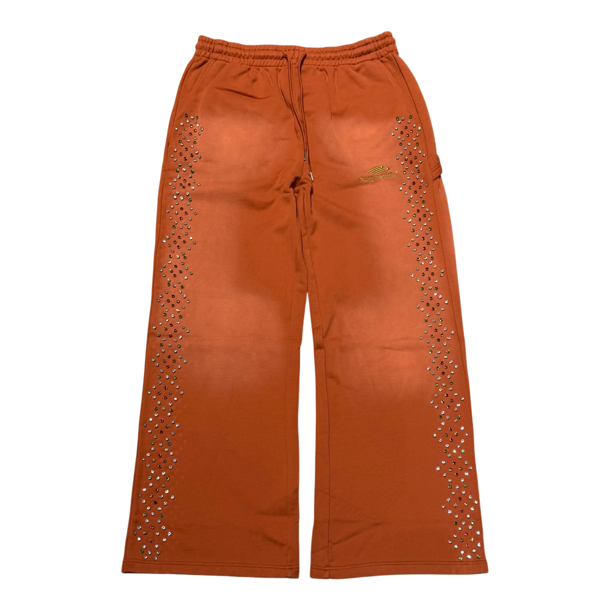 HMDD Crystal Sweatpants Orange