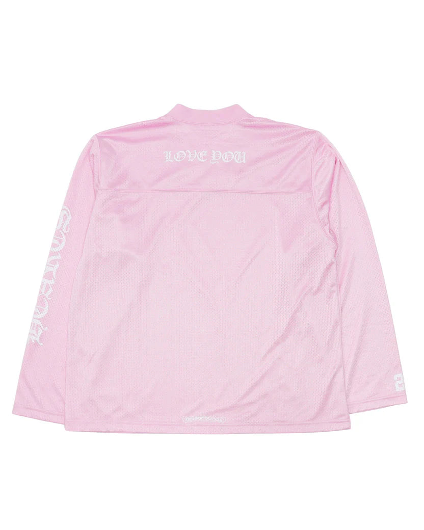 "Love You" Mesh Pink Jersey