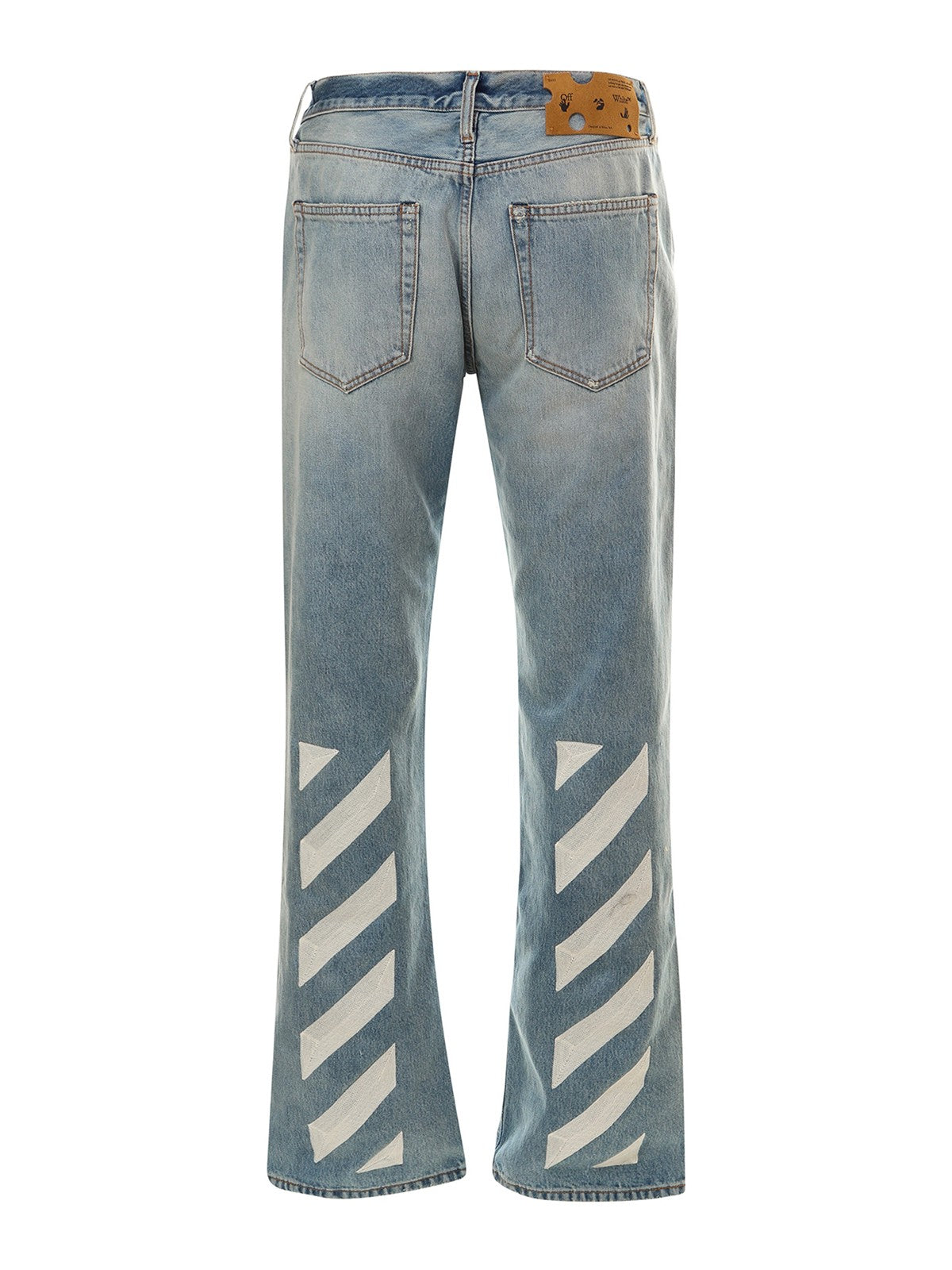 Diagonal Jean Vintage Light Blue