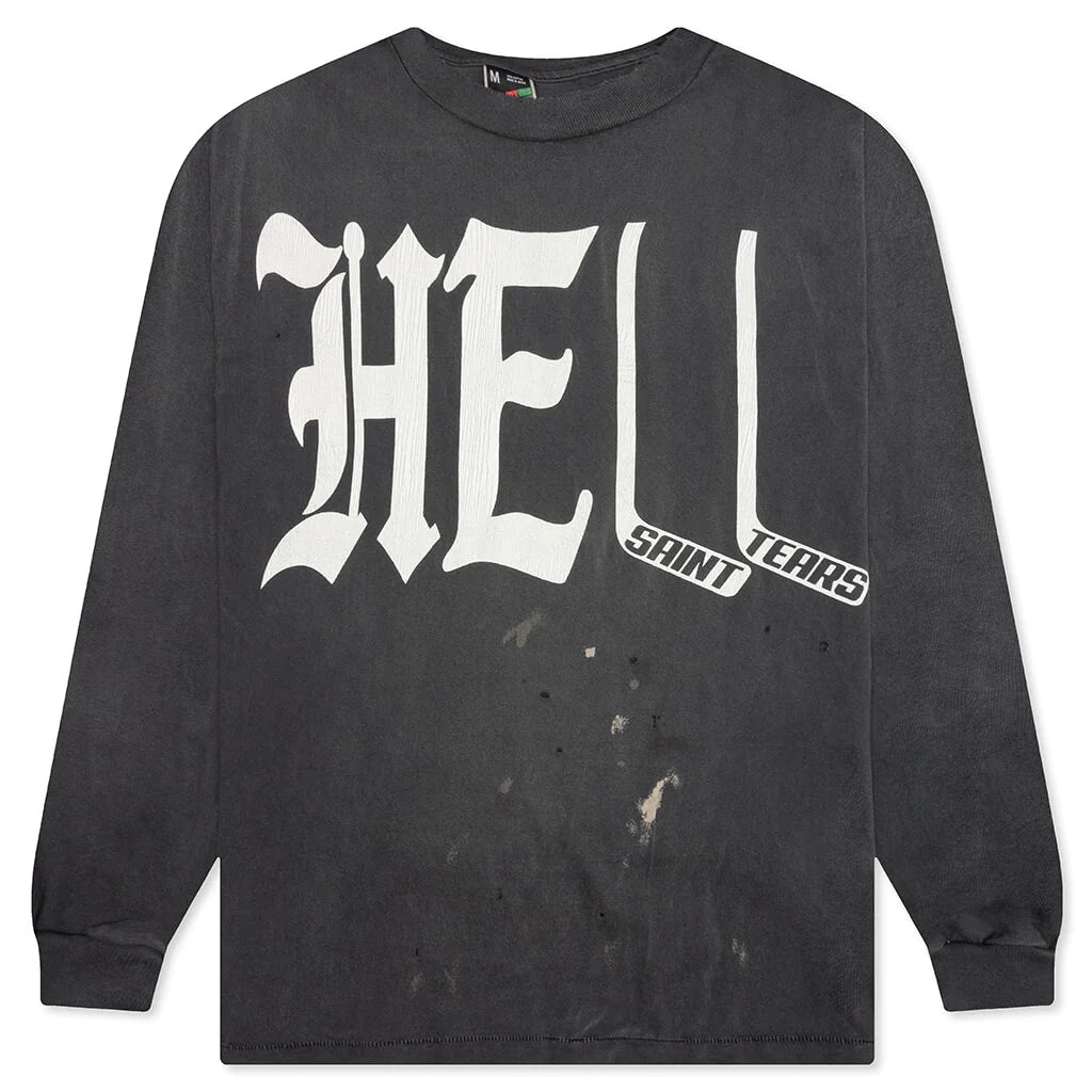 Saint Michael x Denim Tears Hell L/S T-Shirt Black