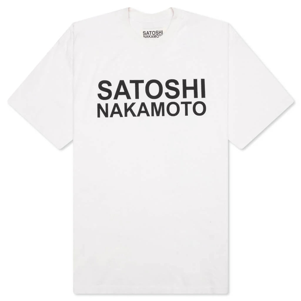 Satoshi Nakamoto Satoshi Logo Tee