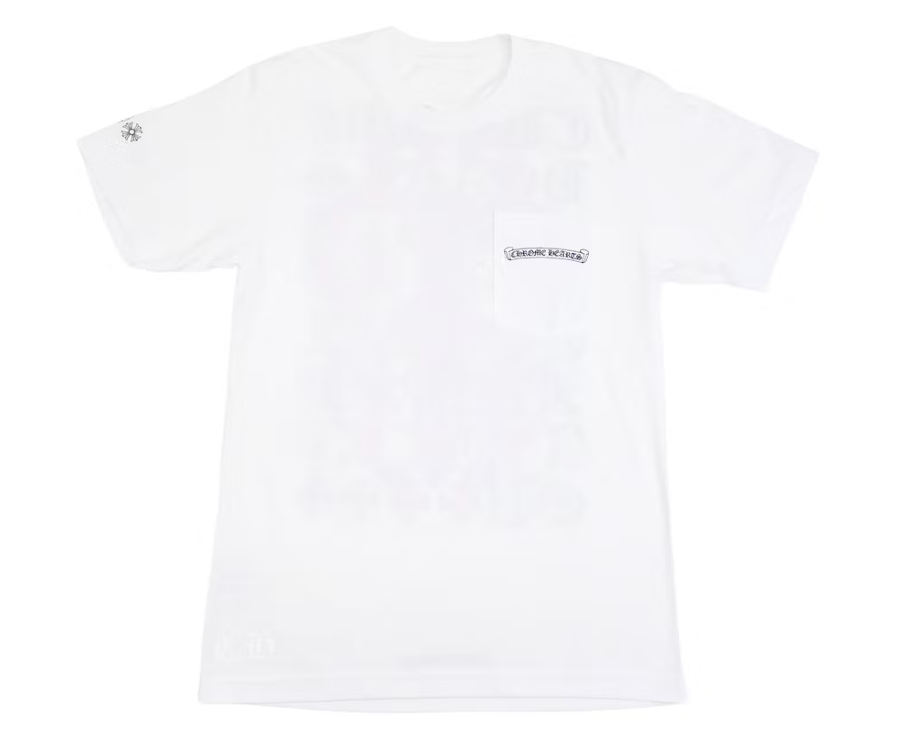 Eye Chart Dagger T-shirt White