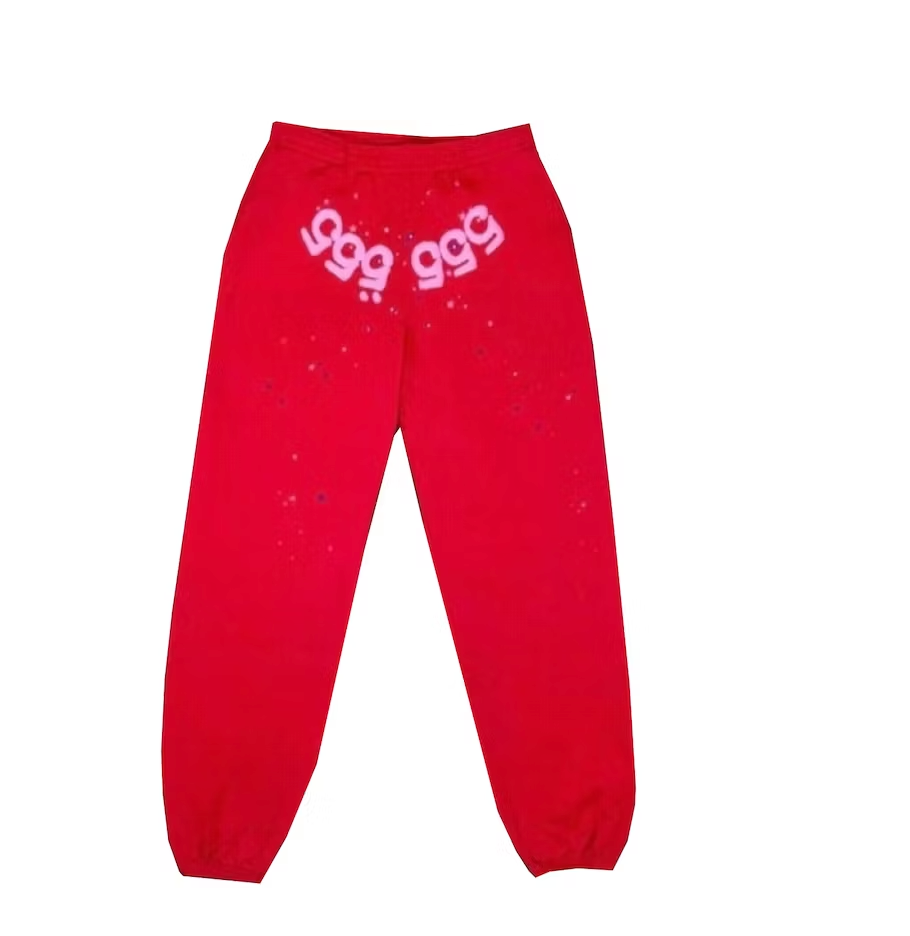 Worldwide Angel Number 555 Sweatpants Red