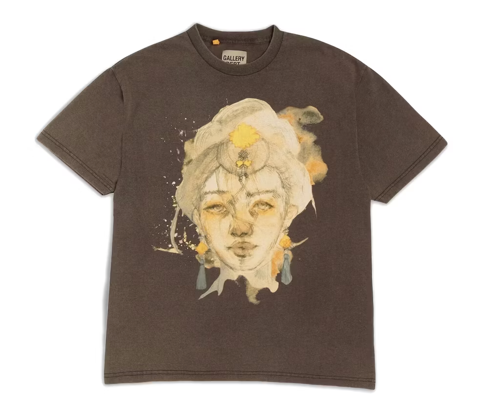 Portrait S/S T-Shirt Brown