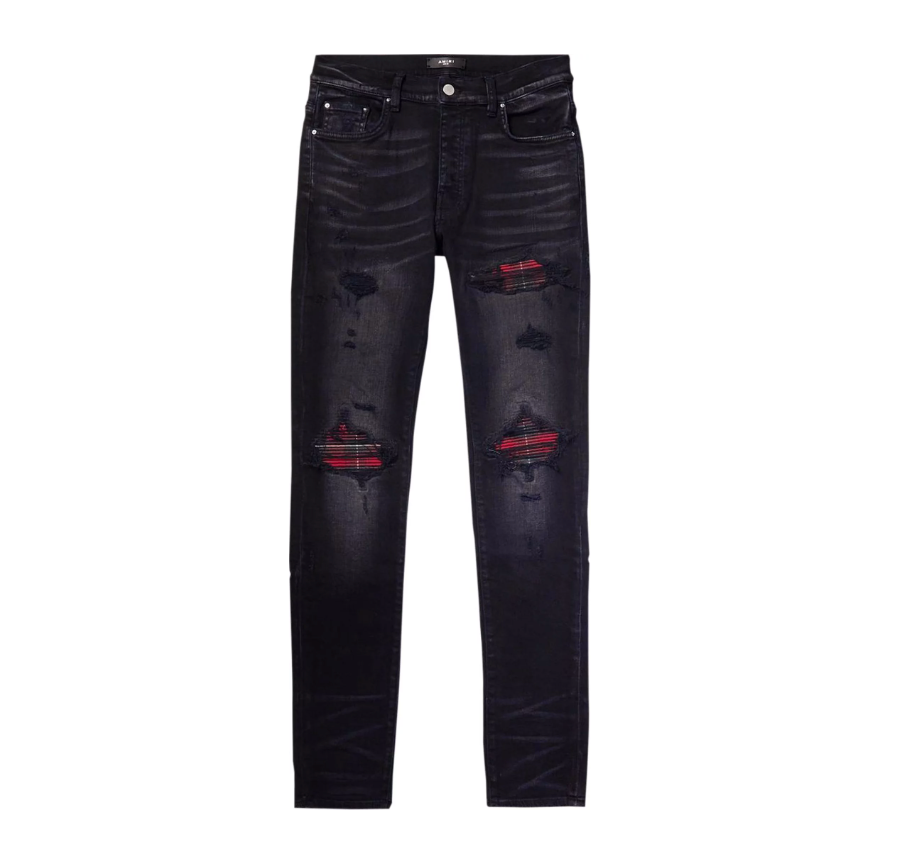 MX1 Ultra Suede Jean Black/Red