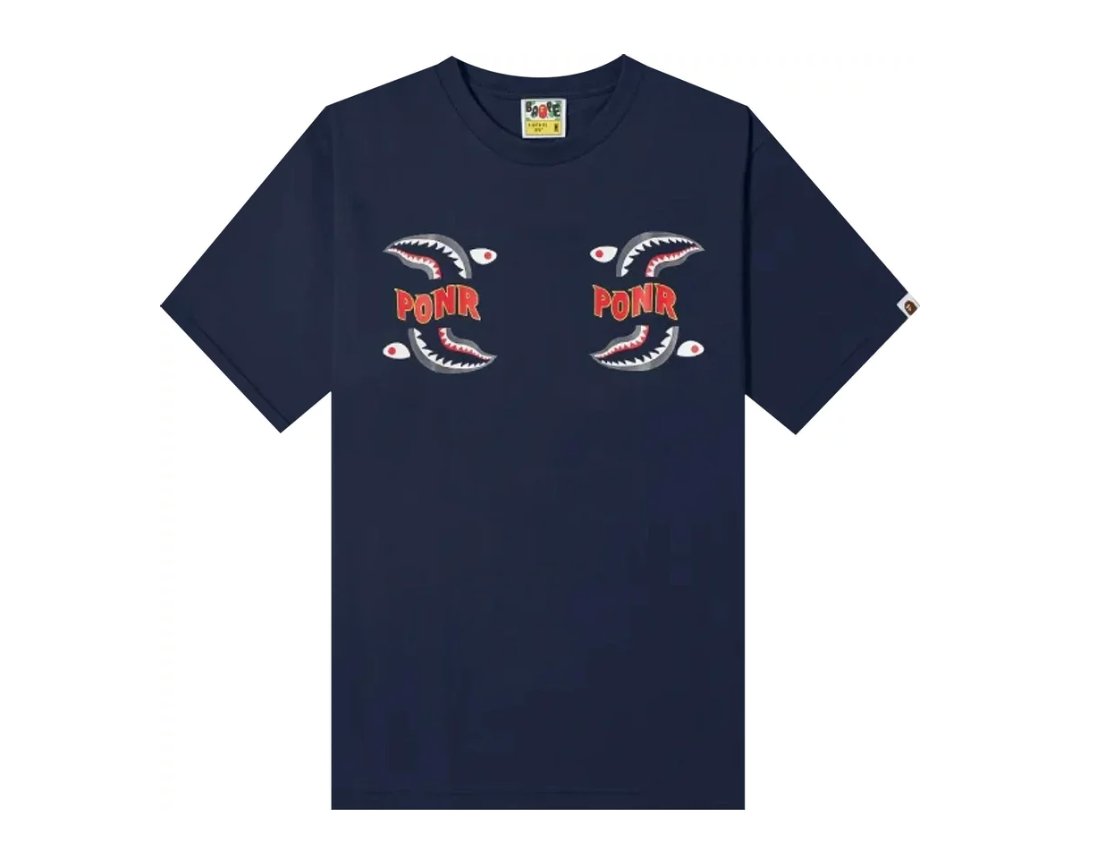 Shark PONR Tee Navy