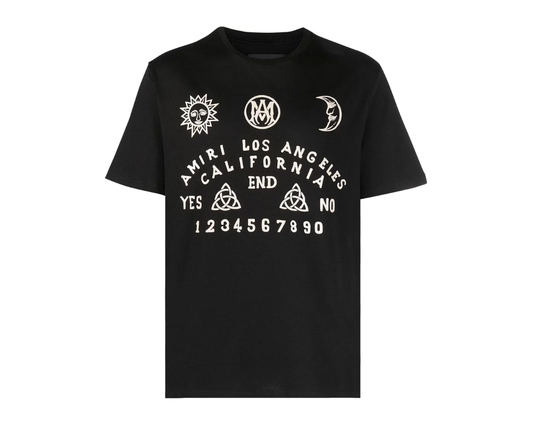 Ouija Board Tee Black