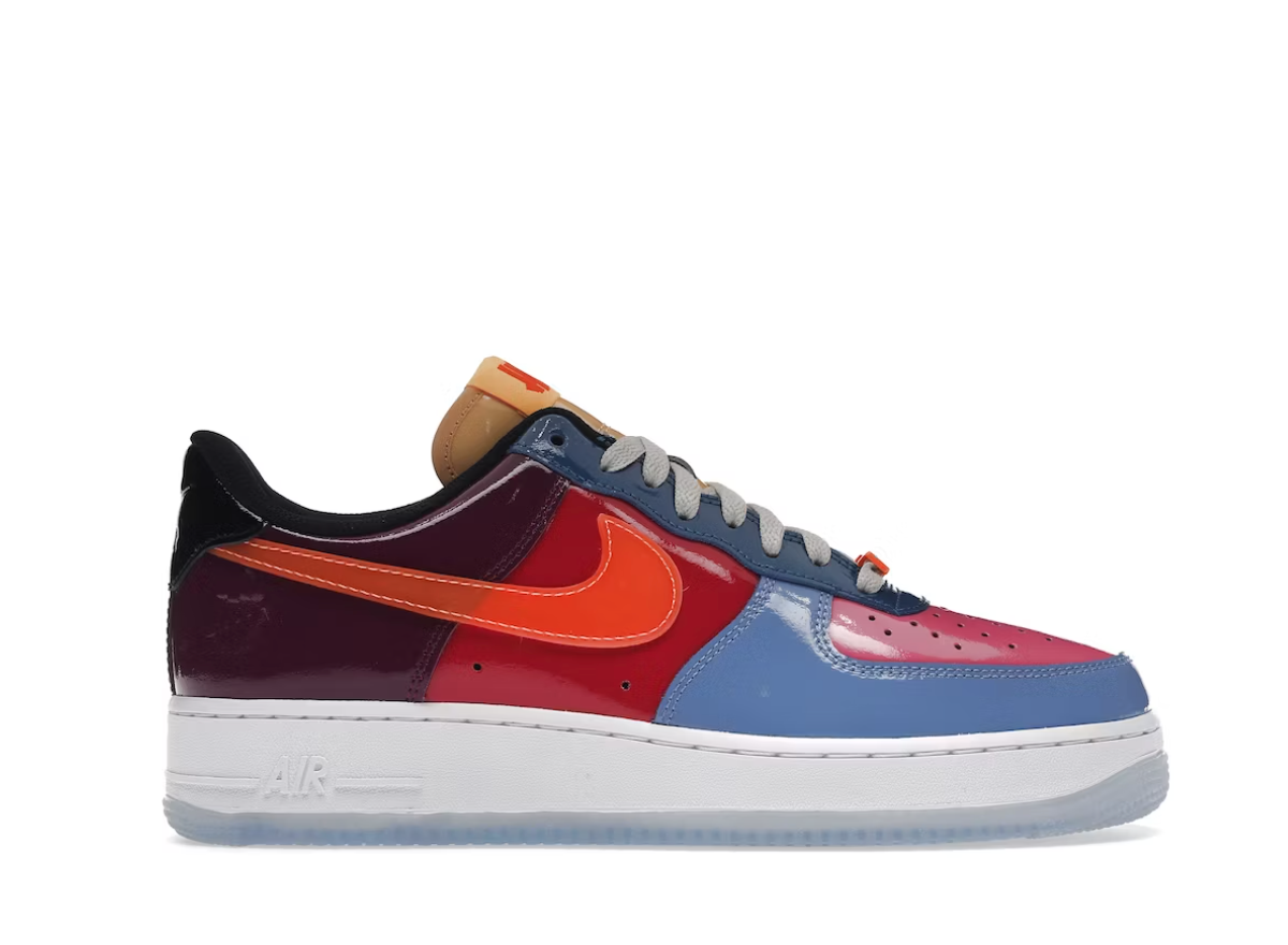 Nike Air Force 1 Low SP Undefeated Multi-Patent Total Orange