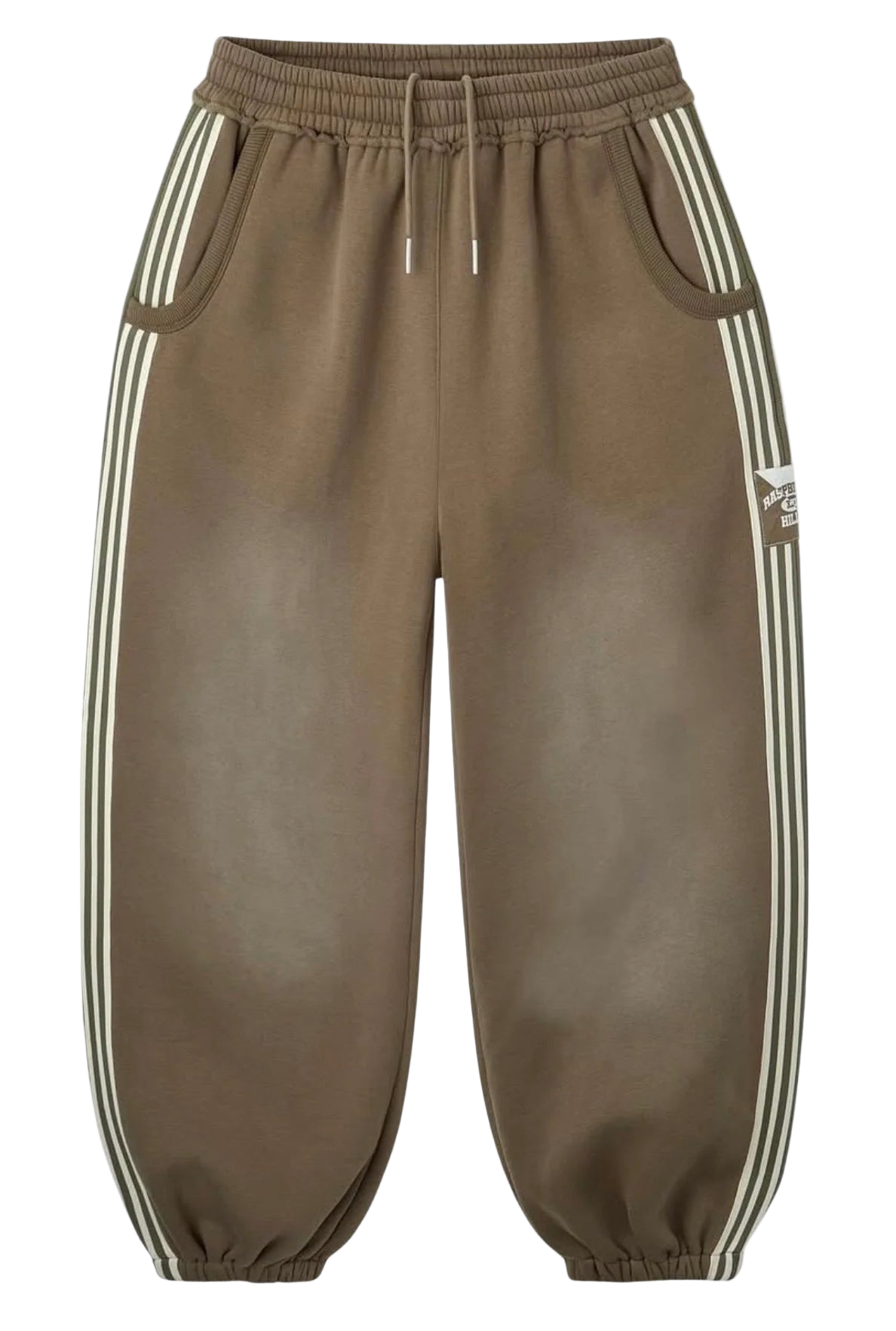 Coffee Lil Leon Scrunch Sweatpants