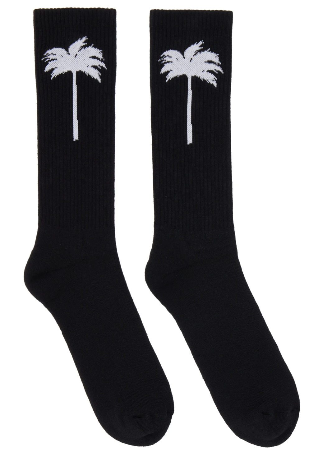 Palm Angels Black Palm Socks