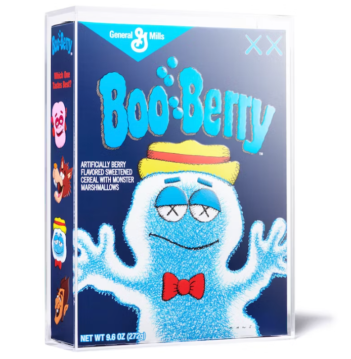 KAWS Monsters Boo Berry Cereal Limited Edition (Not Fit For Human Consumption)