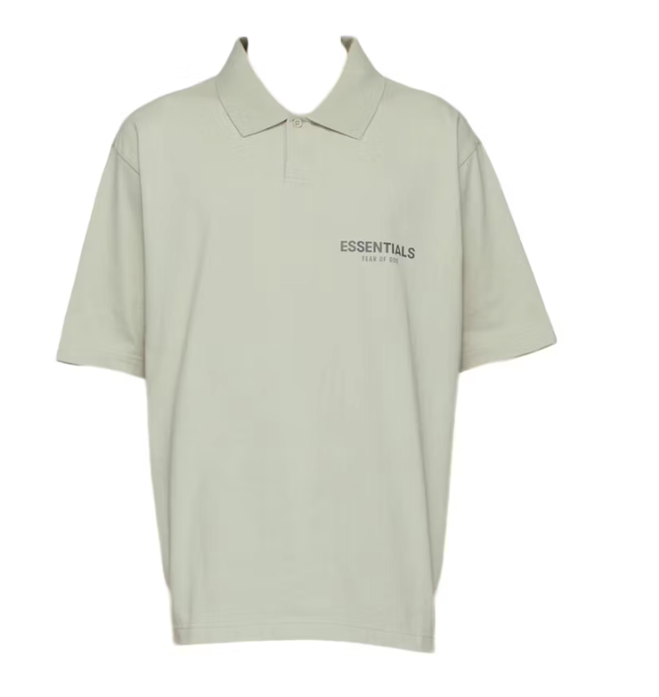 Essentials SSENSE Exclusive Jersey Polo Concrete