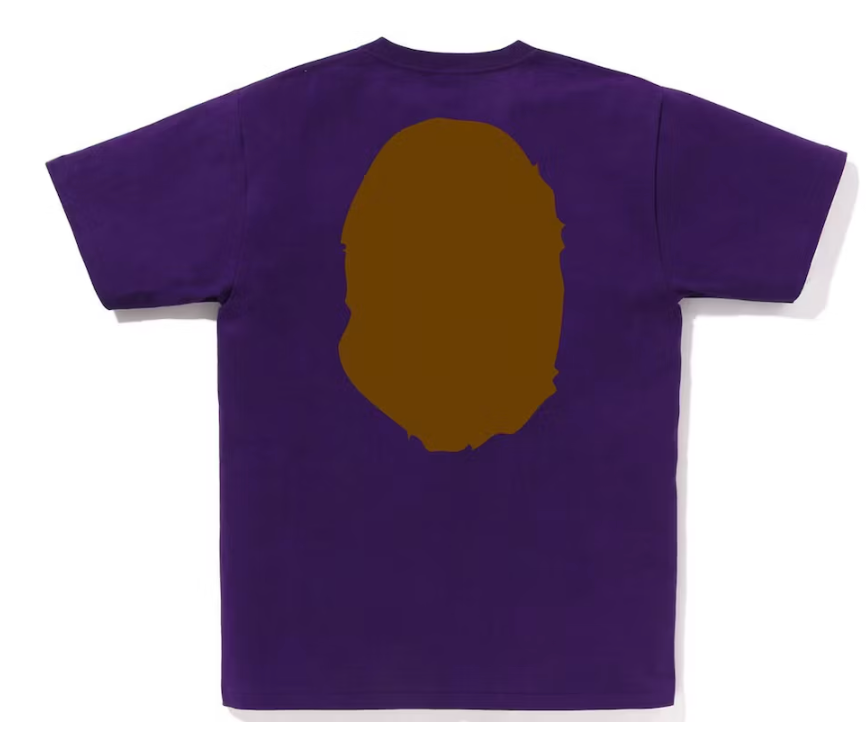 Big Ape Head Tee (SS23) Purple