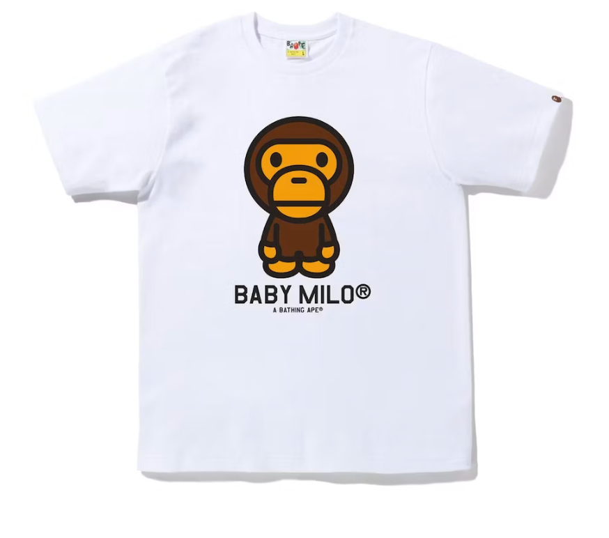 Baby Milo Tee (FW22) White