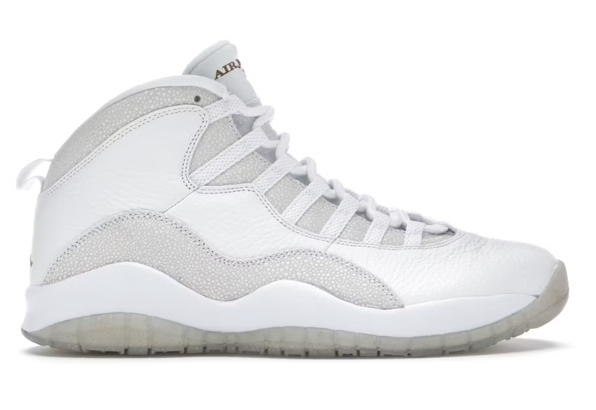 Jordan 10 Retro Drake OVO White