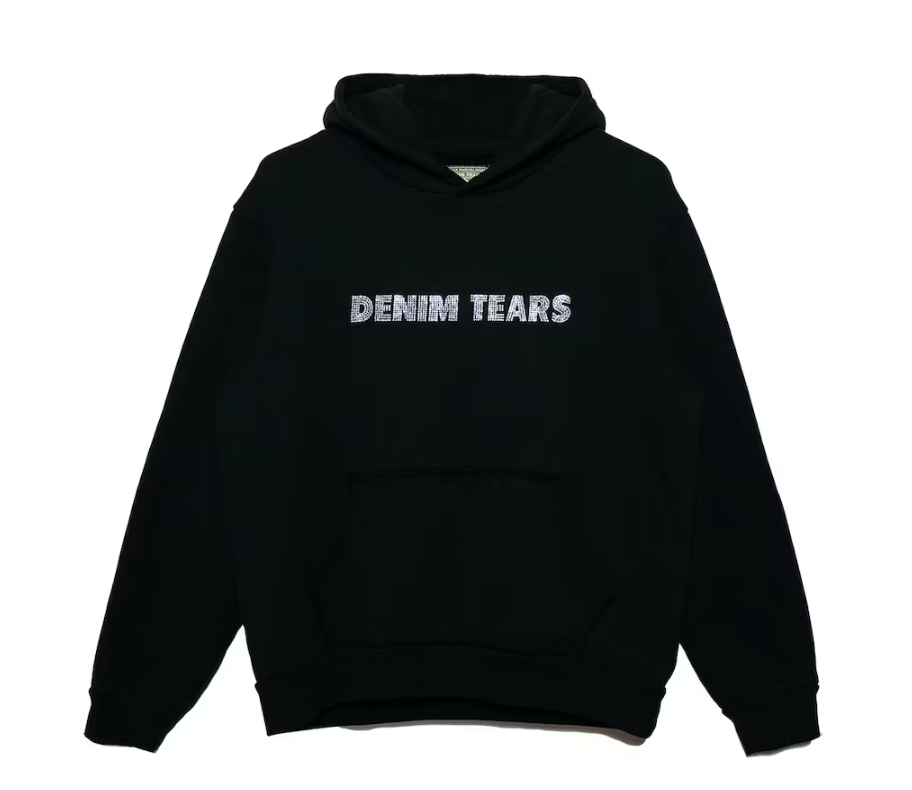 Denim Tears Bust Down Tears Hoodie Black